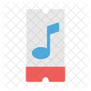 Music Show Ticket Icon