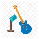 Guitar Music Mic Icon