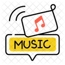 Music Music Label Music Banner Icon