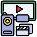 Music And Multimedia Videocamera Recording Icon
