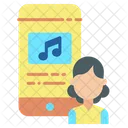 Iuser Mobile Music Application Mobile Music Icon