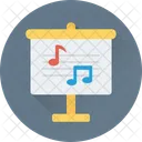 Music Board Notes Icon