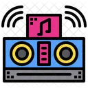 Music Box Amplifier Boombox Icon