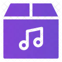 Music Box Box Musical Note Icon