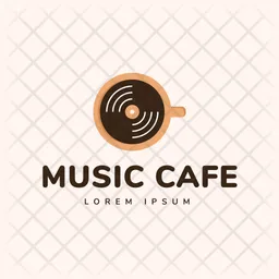 Music Cafe Logo Icon