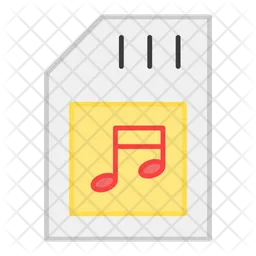 Music Card  Icon