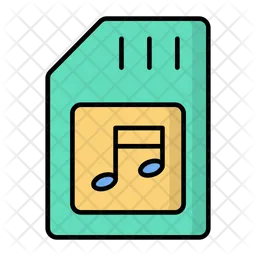 Music Card  Icon