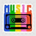 Music Cassette Music Tape Audio Cassette Icon