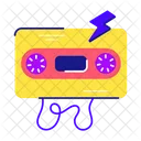 Audio Cassette Music Cassette Music Tape Icon