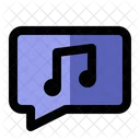 Music Chat Talk Message Icon