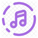 Music circle  Icon