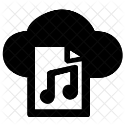 Music cloud Icon
