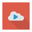 Cloud Play Song Icon