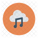 Cloud Music Melody Icon