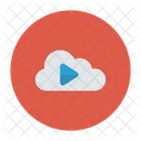 Cloud Play Song Icon