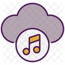 Music Cloud Icon