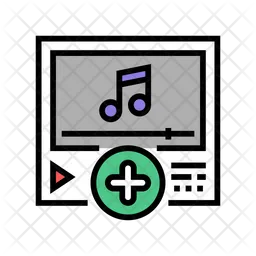 Music Content Logo Icon