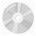 Music Disc Compact Disc Data Storage Icon
