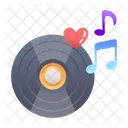 Music Disc Vinyl Record Icon