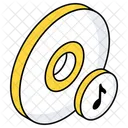 Music Disc Cd Dvd Icon