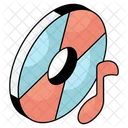 Music Disk Music Dvd Music Cd Icon
