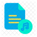 Music Document Music File Icon