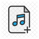 Music Document Music File Audio File Icon