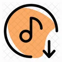 Music Download Download Media Icon