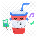 Music Drink  Icon