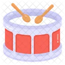 Rattle And Drum Music Drum Musical Instrument Icon