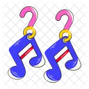 Music Earrings  Icon