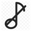 Music Eight Note Off Icon