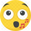 Emoji Music Smiley Icon