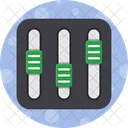 Sound Waves Audio Bars Volume Control Icon