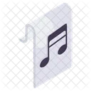 Music File File Format Filetype Icon