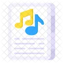 Music File Song File Audio File Icon