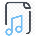 Music File Document Icon