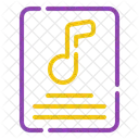 Music File  Icon