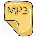 Music File Music Page Mp 3 Music Document Icon