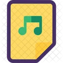 Music File Audio File Music Document Icon