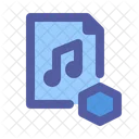 Nft Music Song Icon