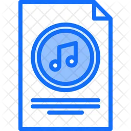 Music File  Icon