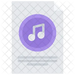 Music File  Icon