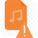 Music file attention  Icon