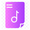 Music File  Icon