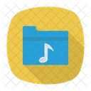 Folder Archive Song Icon