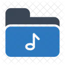 Folder Music Melody Icon