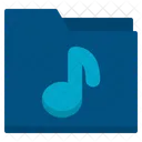 Folder File Song Icon