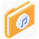 Music Data Music Folder Music Album Icon