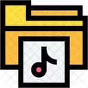 Music Folder Media Folder Disk Icon